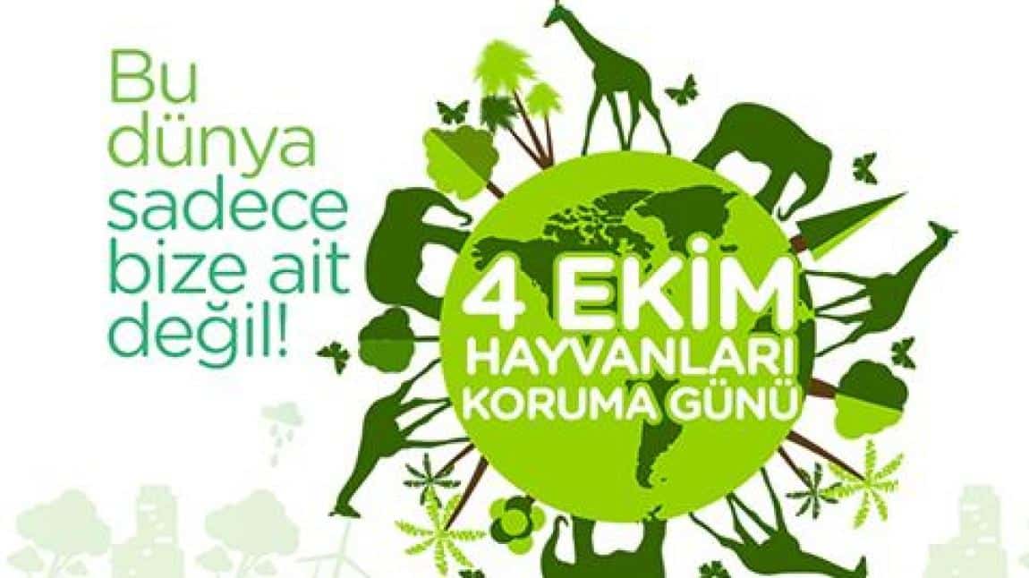 4 EKİM HAYVANLARI KORUMA GÜNÜ